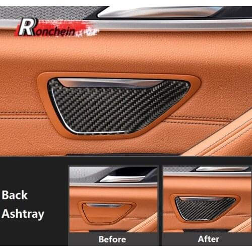 RONCHEIN New Car Accessories BMW G30 Carbon Fiber Interior Accessories for BMW 5 Series G30 Automotive Interior Trim Decorations