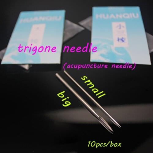 Medical use stainless steel non-disposable acupuncture bloodletting needle cupping use needle 10pcs/box