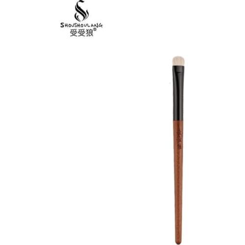 Shoushoulang Professional Handmade Make Up Brush F08 Smoky Eye Shadow Smudge Brush Soft Saibikoho Goat Hair Makeup Brushes