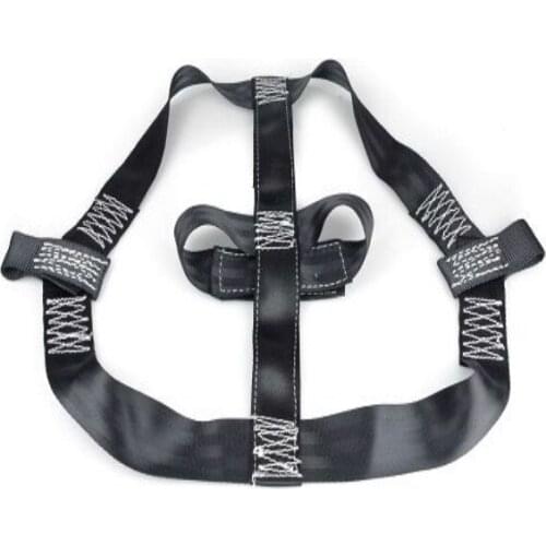 Motorbike Motorcycle REAR Wheel Handlebar Transport Bar Tie Down Strap Black Orange Red