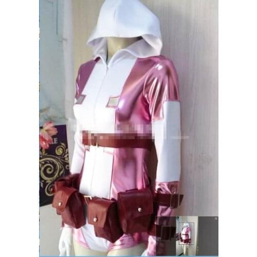 Gwenpool Pink Ghost cosplay costume jumpsuit customized