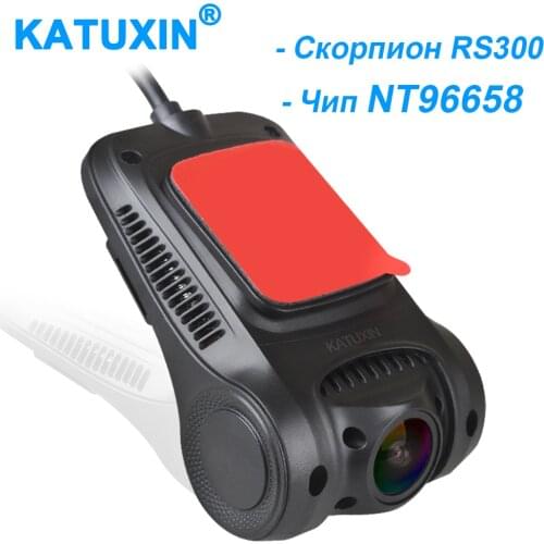 KATUXIN Wifi Car DVR Hidden Dash cam Novatek Starlight Night Vision Sony Sensor Dash Camera Recorder KATUXIN RS300