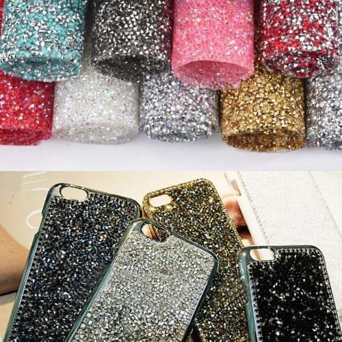 Rhinestone Sticker Sheet Trim Crystal Stickers Diy Jewelry Hair Accessory Garment Phone Flashing Drilling Stickers