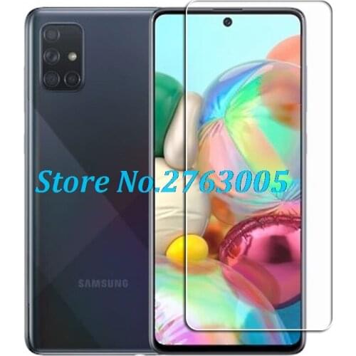 Tempered Glass For Samsung Galaxy A71 SM-A715F A715F 6.7" Protective Film Screen Protector Phone cover