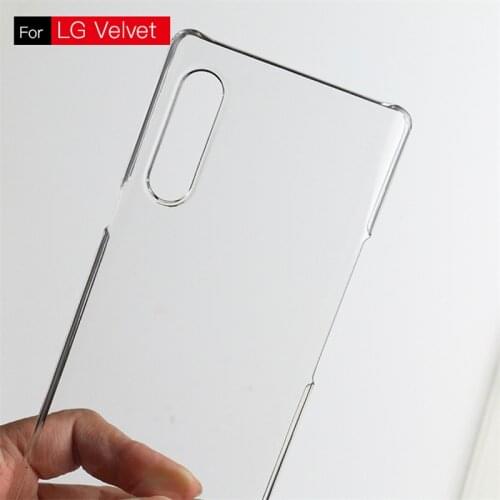 Hard PC Case For LG Velvet 5G Case For LG Velvet 5G Luxury Thin Phone Case LG Stylo 4 5 Csse LG G8S G8X V40 G50 K50 Q60 Cover