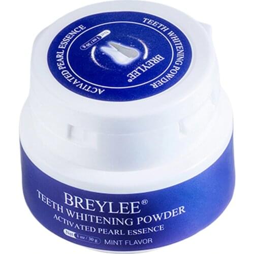 Natural Teeth Whitening Powder Toothpaste 30g Remove Plaque Stains