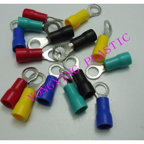 2016 new freeshipping 50PCS/lot pre-insulating terminal RV1.25-5 22-18AWG(0.5-1.5 square meter) wire connector