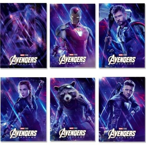 5D DIY Diamond Painting Marvel Avengers Superhero Movie Thor Captain America Diamond Embroidery Childrens Home Decoration