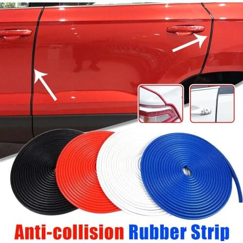 5M U Type Car Strips Sealing Scratch Protector Moulding Strip Protection Anti-rub Door Edge Rubber Strip DIY Car-styling 2020