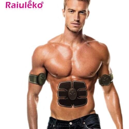 Abdominal Arm Hip Trainer Fitness Tighter Equipment Electric EMS Muscle Stimulator Buttock Builder ABS Body Vibration Massager