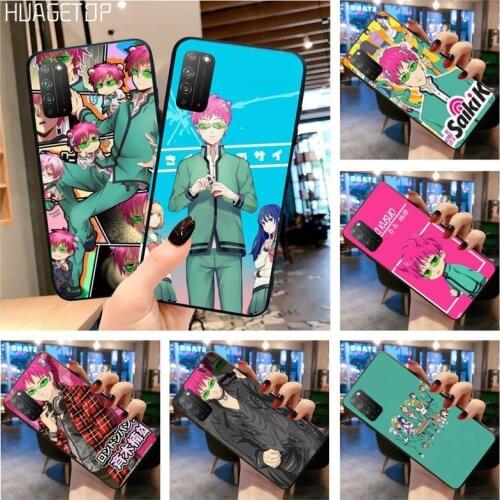 HUAGETOP The Disastrous Life of Saiki K Poster Painted Phone Case for Huawei Honor 30 20 10 9 8 8x 8c v30 Lite view pro