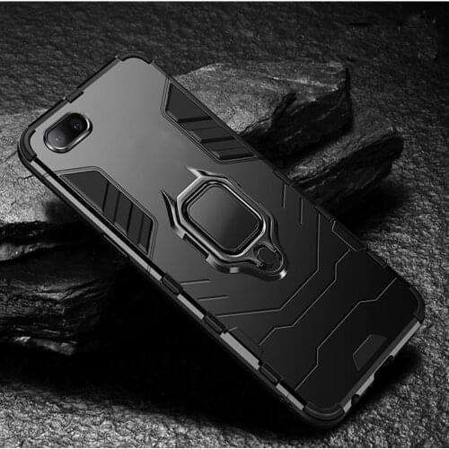 OPPO A1K Case Heavy Duty Armor Ring Bracket Kickstand Cover Case For Oppo A1K OPPO A1K A 1K OPPOA1K CPH1923 Fundas Couqe