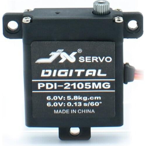Jx PDI-2105MG Micro Metal Gear High Torque Digital Servo Glider/Fixed Wing Thin Body Servo For Glider/Fixed Wing Drone Parts