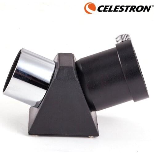 1.25'' 45-Degree Plastics Telescope Diagonal Adapter Mirror Lens for Astronomical Telescope Eyepiece