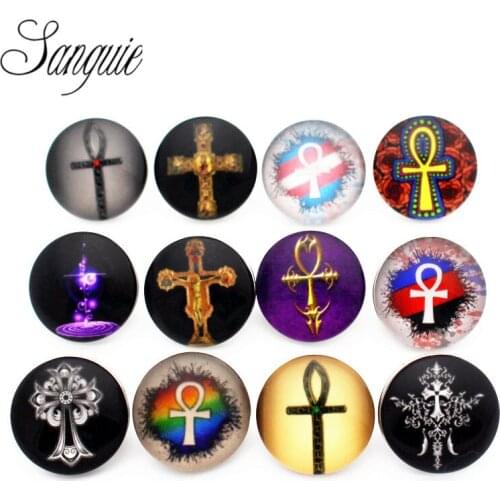 Hot selling 12pcs/lot Bangles glass snap jewelry 18mm snap buttons cross leather clasp snap button bracelet