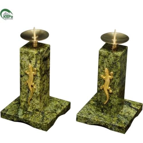 Каменная Роспись Decorative Candlesticks