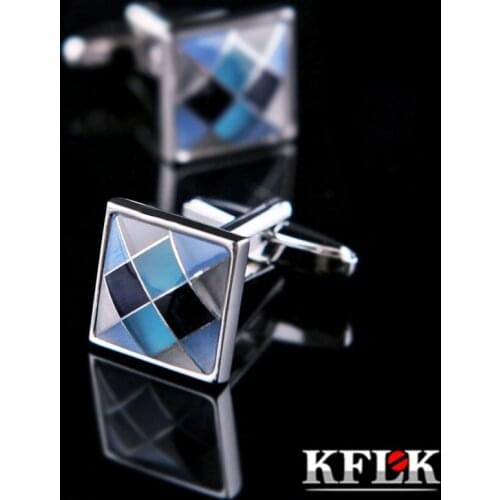 KFLK Jewelry shirt cufflinks for mens Brand cuff buttons Fashion small cuff links High Quality gemelos abotoaduras guests