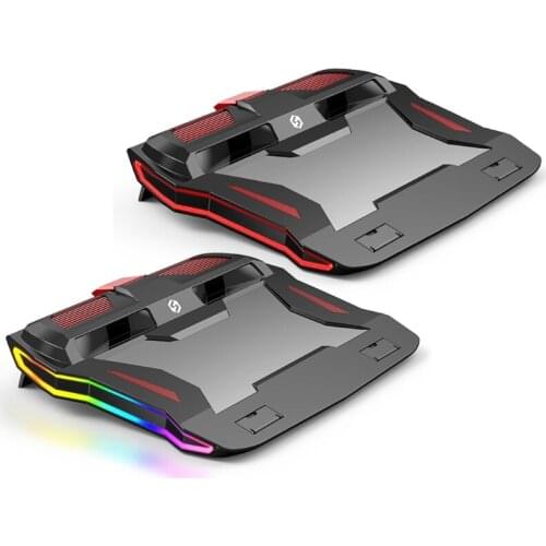 Air Flow Cooling Pad For 12-17 inch Laptop 2020 New RGB Gaming Laptop Cooler 1XCB