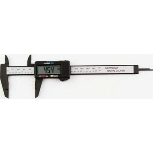 Vernier Caliper Digital Electronic Gauge Carbon Fiber Micrometer Ruler 150mm