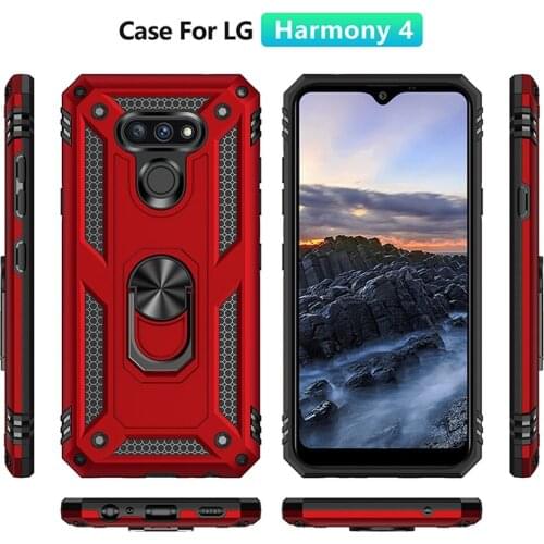 Sunjolly Case for LG Harmony 4 Wallet Stand Flip PU Leather Phone Case Cover coque capa LG Harmony 4 Case LG Harmony 4 Cover