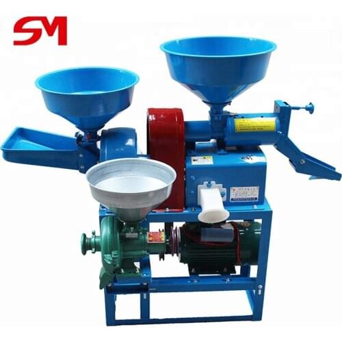 High efficiency and easy operation small rice milling machine