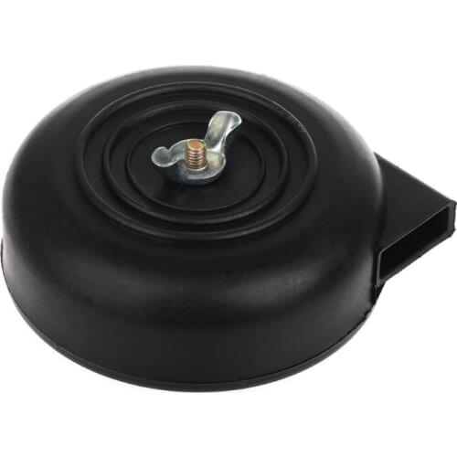 16/20mm Black Plastic Male Threaded Exhaust Noise Muffler Air Filter Silencer Compressor