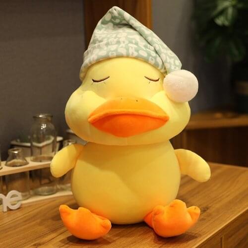 30-80cm Lovely Yellow Duck Plush Toys Soft Stuffed Animals Dolls Plush Duck Toy for Baby Girls Christmas Gifts for Girl