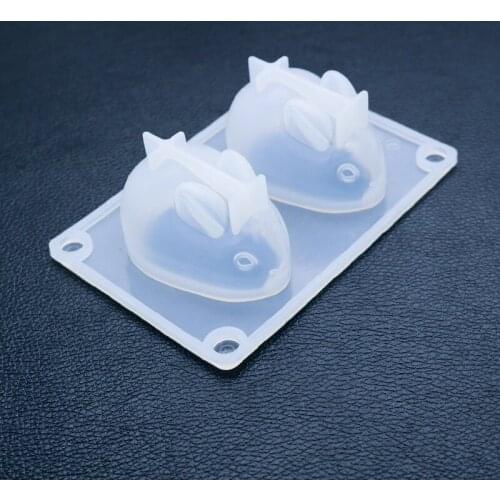 3d Cake Chocolate Mold Animal Model Easter Rabbit Epoxy Diy Silicone Mousse Cak Decoration Tool Baking Pastry Decorating Tools
