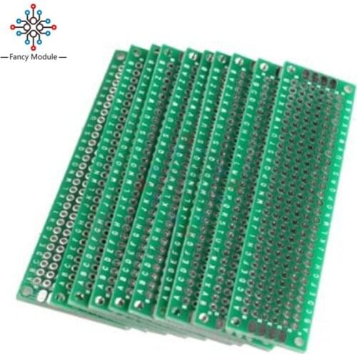 5pcs 2x8 cm Double Side Prototype Pcb 2*8 Panel Universal Board