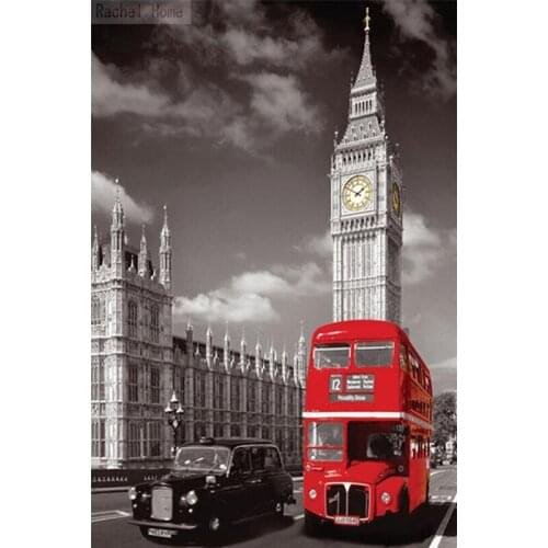 Diamond Embroidery Diy Diamond Painting Cross Stitch Kits Diamond Mosaic City car Full Square Diamond Embroidey CS243