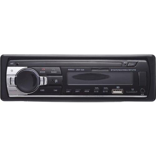 Car Stereo Audio MP3 Radio Player 12V In-Dash FM Aux Input Receiver Auto Accessories