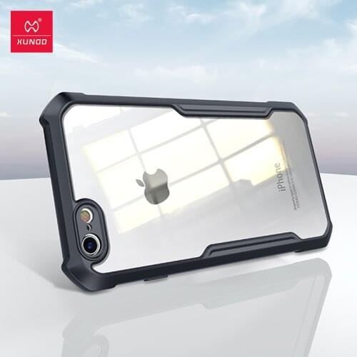 For iPhone 6 Plus Case, Xundd Shockproof Case, For iPhone6 iPhone 6S Plus Case, Protective Transparent Bumper Airbag Phone Cover