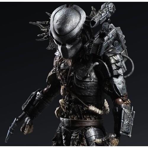 PLAY ARTS Predator P1 Movie Character Action Figure Model Toys 27cm