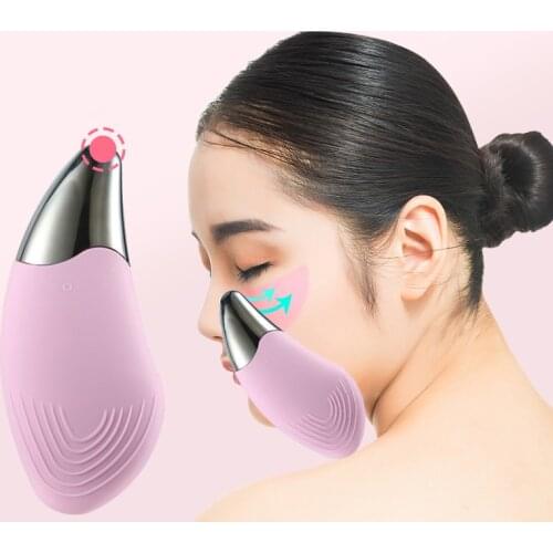 Mini Electric Face Cleansing Brush Silicone Sonic Electric Facial Cleanser Deep Washing Massager Brush Device Skin Care Tool