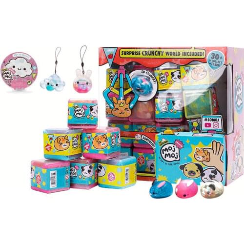 Mojmoj Second Generation Shiny Version Blind Box Surprise Pinch Happy Soft Cute Dumplings and Decompression Toys