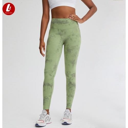 LULUBANANA 3.0-TIE DYE Naked Feel Fitness Workout Legging Women No Camel Toe Squat Proof Yoga Pants Sport Gym Legging 2-12