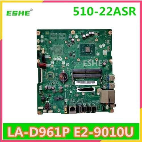 For Lenovo Ideacentre AIO 510-22ASR 510-23ASR All-in-One Motherboard CCA20 LA-D961P E2-9010 CPU 100% test work