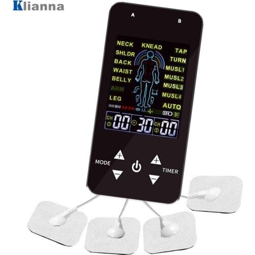 Multifunctional Digital Electronic Pulse Massager Tens EMS Machine Nerve Muscle Stimulator Body Pain Relief Relaxation Device