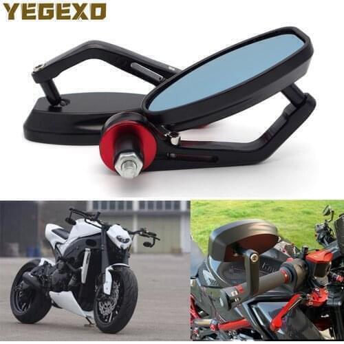 Rearview mirror motorcycle accessories for vespa sprint yzf r125 Benelli trk 502 502c r1200gs xmax 250 mt 09 z650 cb125r fz25 r3
