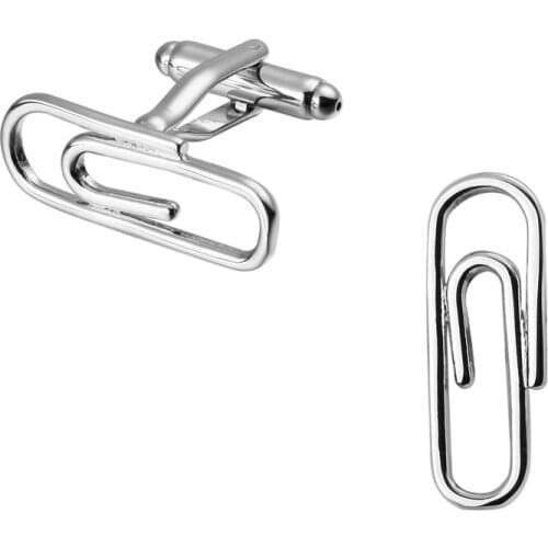 A pair of high quality brass laser metal clip Cufflinks Wedding gift brand mens shirt cuff Cufflinks