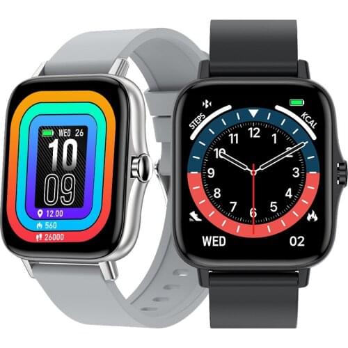 1.7 Inch HD Full Touch Smart Watch Men BT Call Blood Pressure Heart Rate Fitness Tracker Smartwatch Women Music Control