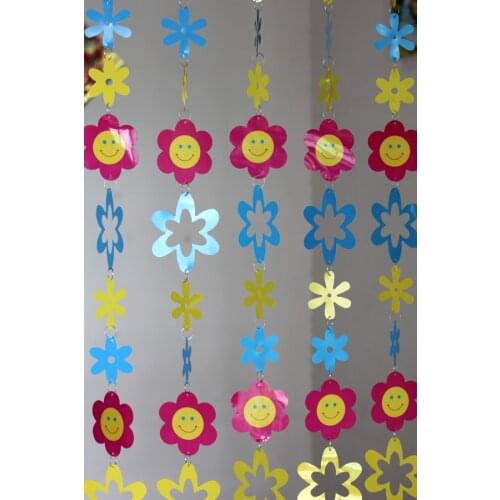 Indoor Home Decoration Wedding Supplies Cartoon Childrens Room Decorative Plastic Curtains