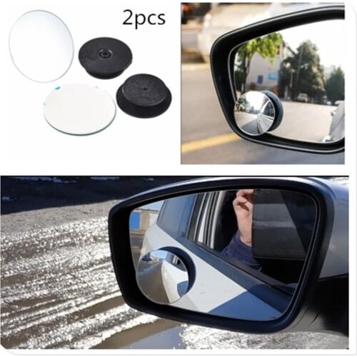 2pcs car motorcycle small round glass blind spot mirror parking assist for BMW i8 Z4 X5 X4 X2 X3 M5 M2 X6 M6 640i 640d