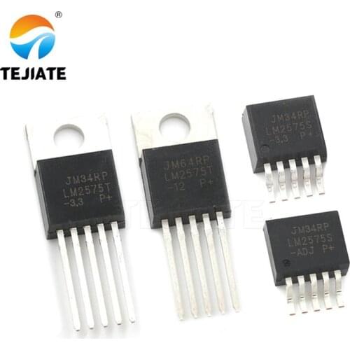 5PCS LM2575T-3.3/5.0/12V/ADJ TO-220-5 LM2575S-3.3/5.0/12V/ADJ TO263-5 Lvoltage stabilizing chip