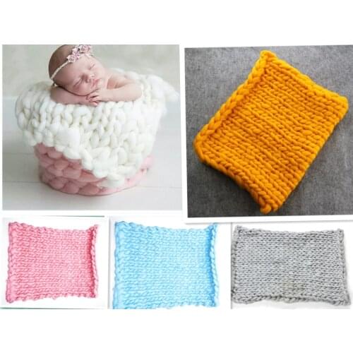 50*50cm Baby Photo Background Mat Blanket Newborn Basket Stuffer Filler Photography Background For Kid Growth Commemorative Gift