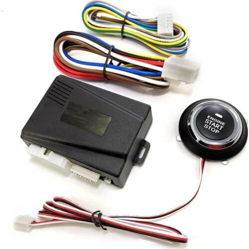Car engine push start button ignition starter keyless engine start stop push button start stop button remote engine start 9001