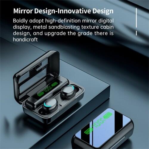 2021 Bluetooth Wireless Headphones 2000M Charging Case Mini Earbuds R11 Stereo TWS Bluetooth Earphones Touch Gaming Headsets