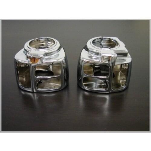 Chrome Housing Switch Cover for Harley Sportster Dyna Softail V-Rod XL 883 1200