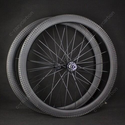 Speeding 12k Carbon Wheelset 30mm Profile Clincher/Tubeless Ready Light Weight Road Bicycle Racing Cycling Bike Wheels on Sale