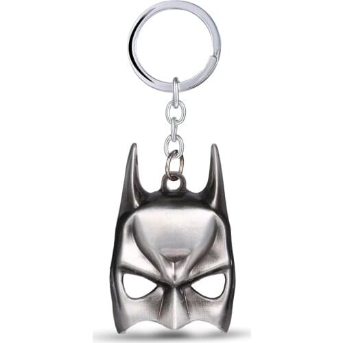 Mengtuyi The Dark Knight Mask Pendants Holder Metal Keyring Accessory For Men Car Jewelry